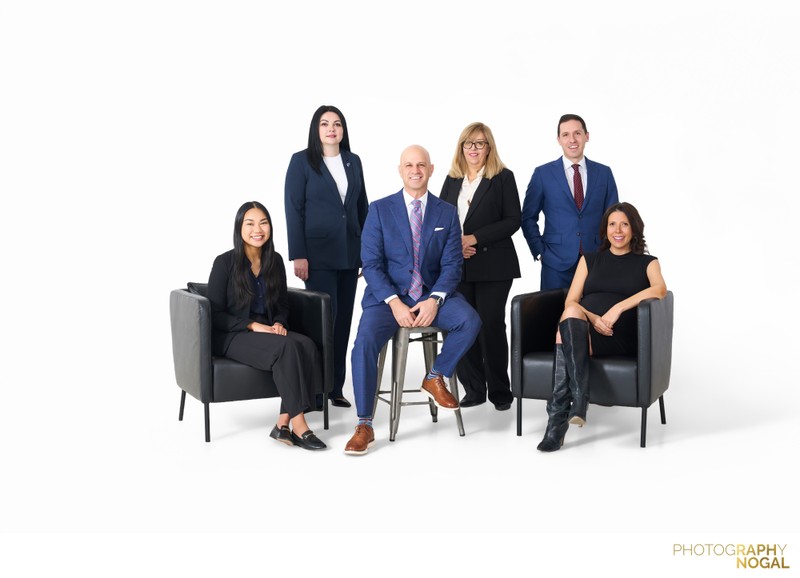 Corporate management team photos