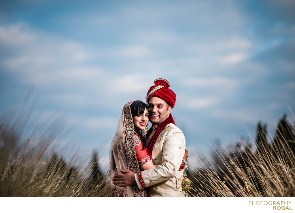 Indian Wedding Couple at Riverwood Conservancy