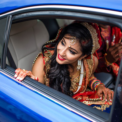 Bride Leaving Family To Start New Life With Groom