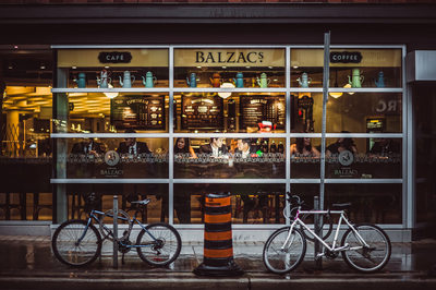 Wedding Party Enjoying Coffee at Balzac's