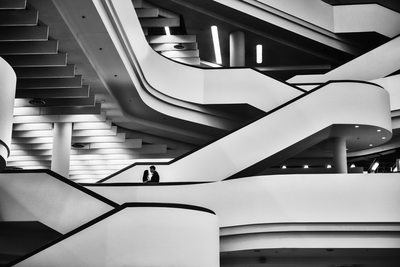 Engagement Session inside Toronto Reference Library