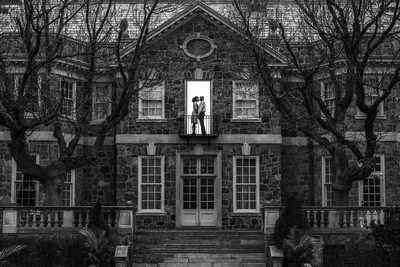 On The Balcony of Graydon Hall Manor