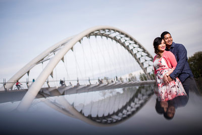 Humber Bridge Park Engagement Photos