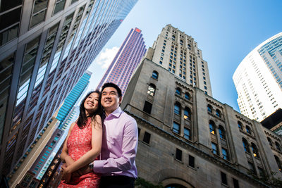 Toronto Financial District Engagement Shoot