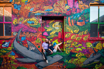 Chillin' in Toronto's Graffiti Alley