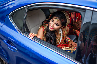 Bride Leaving Family To Start New Life With Groom