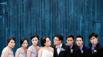 Wedding Party Best Blue Steel