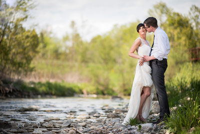 Couple in Stream at Whitevale Golf Club