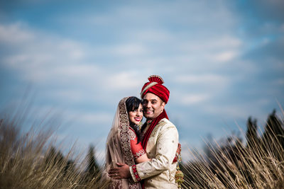 Indian Wedding Couple at Riverwood Conservancy