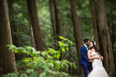 Wedding Couple at McMichael Canadian Art Collection