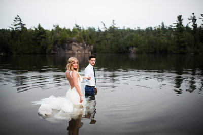 Trash The Dress at Rockwood Conservation Area