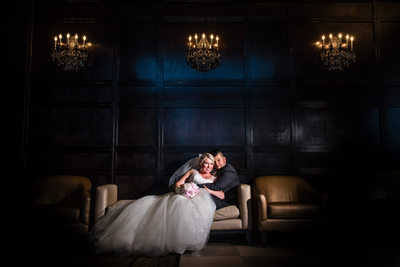 Couple on Couch at Mississauga Convention Centre