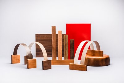 creative product photoshoot using edgebanding