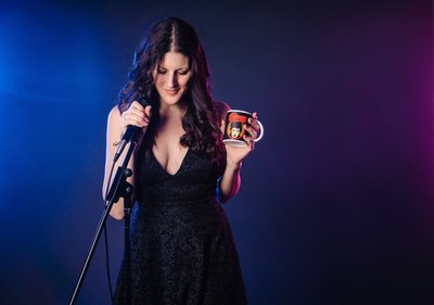 performer portrait in studio