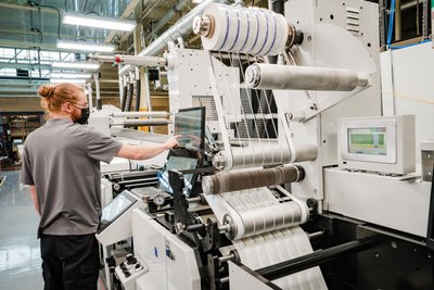 Label Printing Process