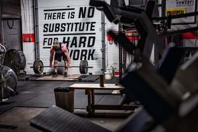 Deadlifts at Torque Barbell Gym