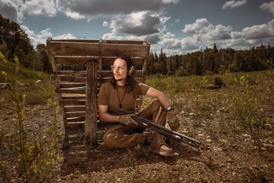 Gun Range with Mossberg 590s Shotgun