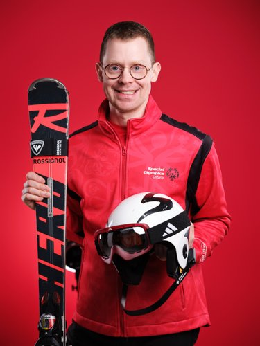 Special Olympics athlete
