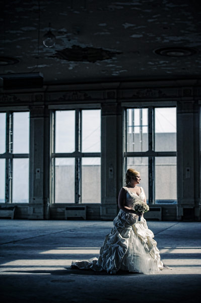 Bride In The Ballroom of Kind Edward Hotel