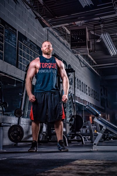 portrait of gym owner in etobicoke