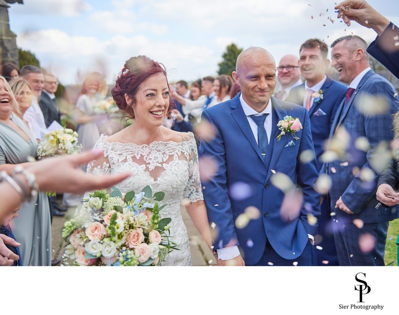 Saint Mary's Church Ecclesfield Confetti