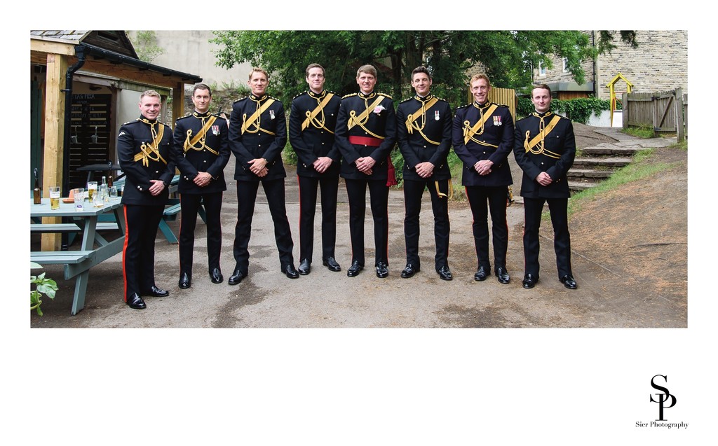 Military Men Dress Uniform