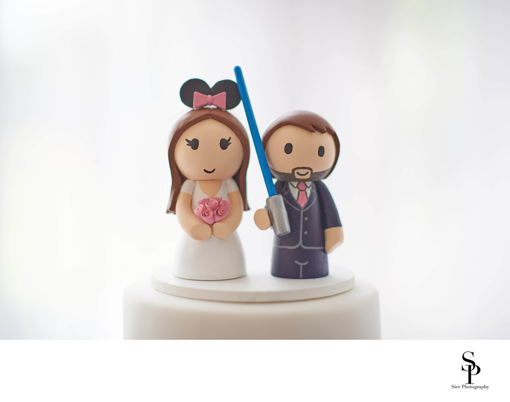 Whirlow Brook Hall Sheffield Star Wars Wedding Cake