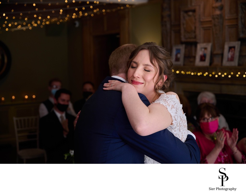 Whirlow Brook Hall Sheffield Wedding Emotional Bride