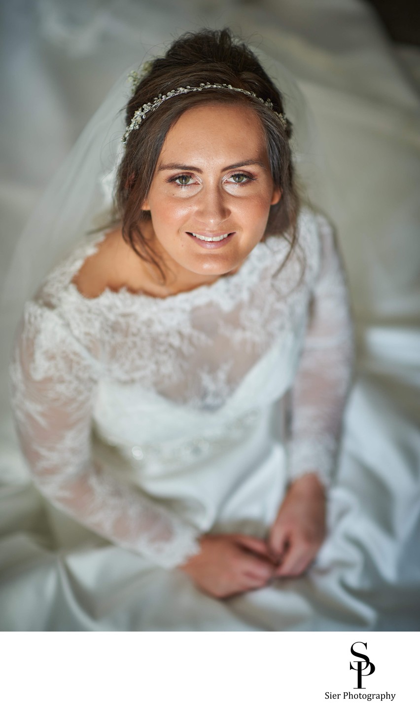 Wedding Photography Derbyshire Bridal Portrait