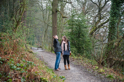 Linacre Chesterfield Engagement Photo Shoot
