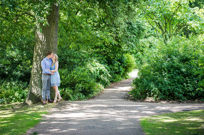 Engagement Photography Botanical Gardens Sheffield