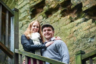 Bolsover Castle Engagement Photography Session