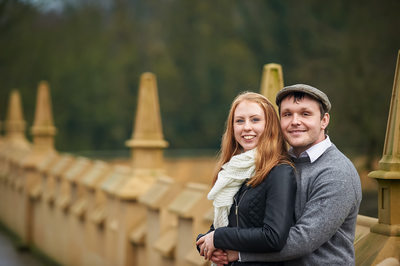 Bolsover Castle Walls Engagement Photography