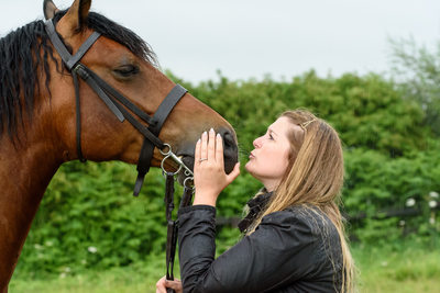Equestrian Engagement Photography Session