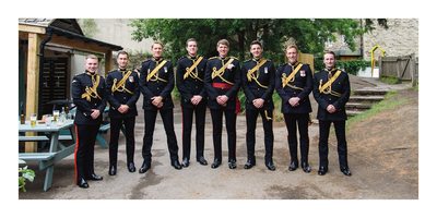 Military Men Dress Uniform