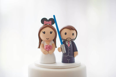 Whirlow Brook Hall Sheffield Star Wars Wedding Cake