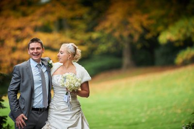 Kenwood Hall Autumn Wedding Photograph