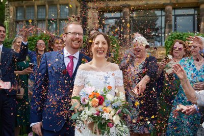 Whirlow Brook Hall Sheffield Confetti Blizzard