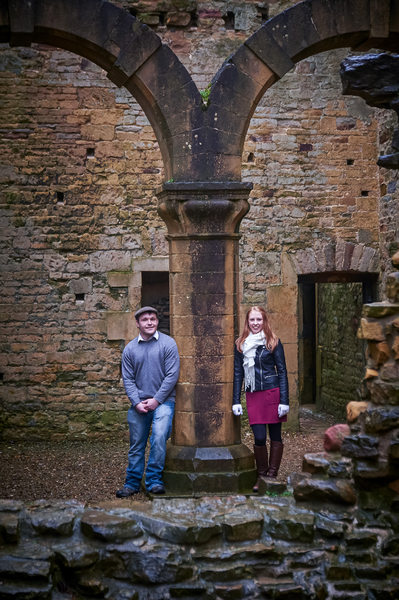 Bolsover Castle Engagement Photography