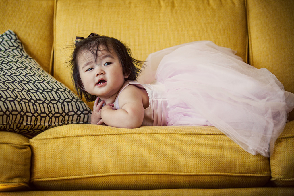 portrait-baby-on-yellow-couch