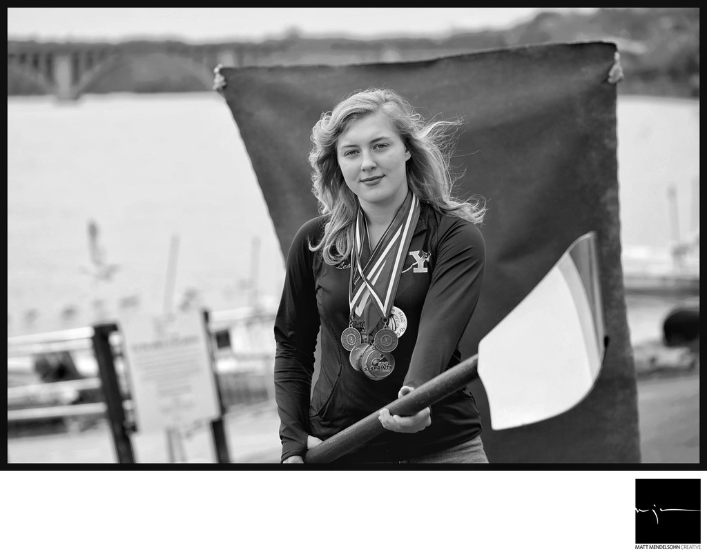 Rowing Senior Portrait