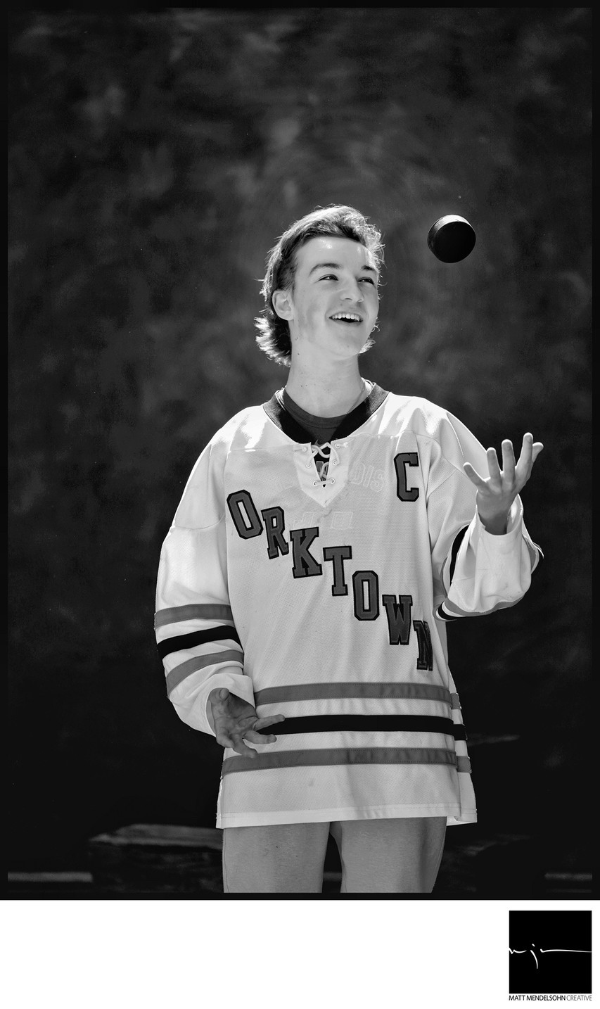 Hockey Senior Portrait