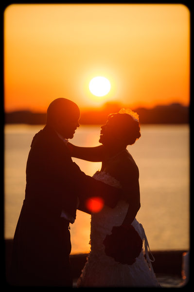 Sunset Wedding Photography Maryland Gaylord Resort