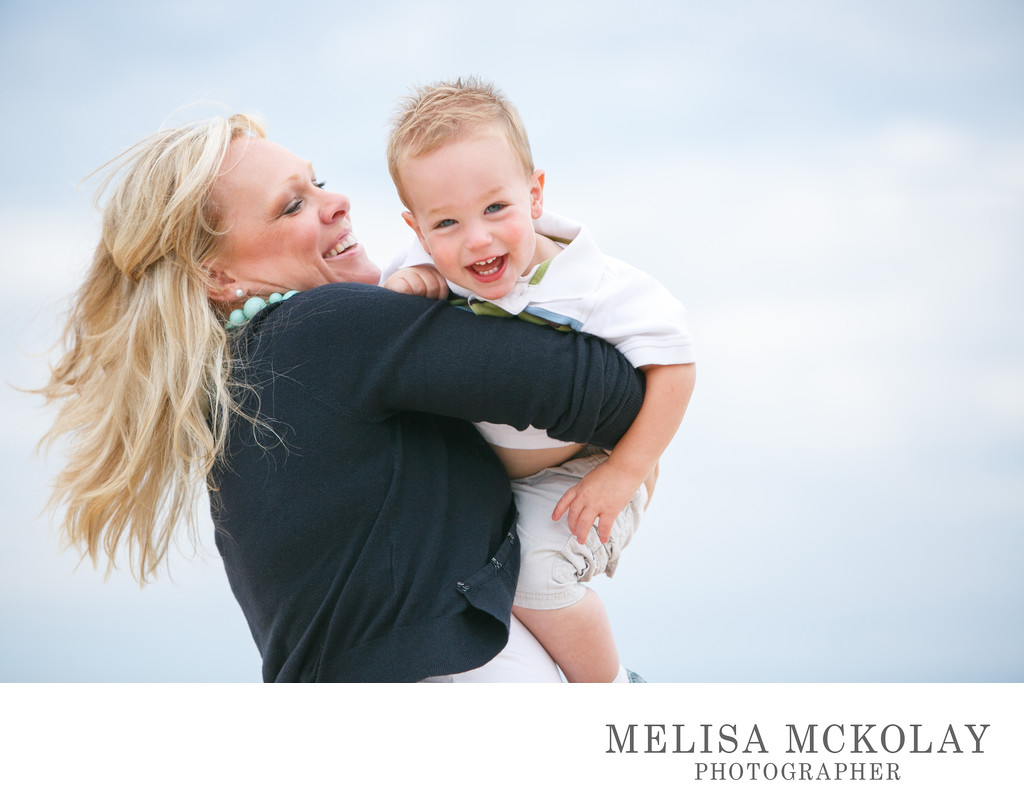 Happiness | Mother & Son Portrait | Northern Michigan 