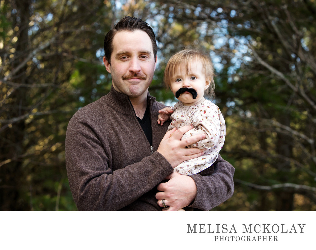 We Mustache You a Question | Family Photography | TC