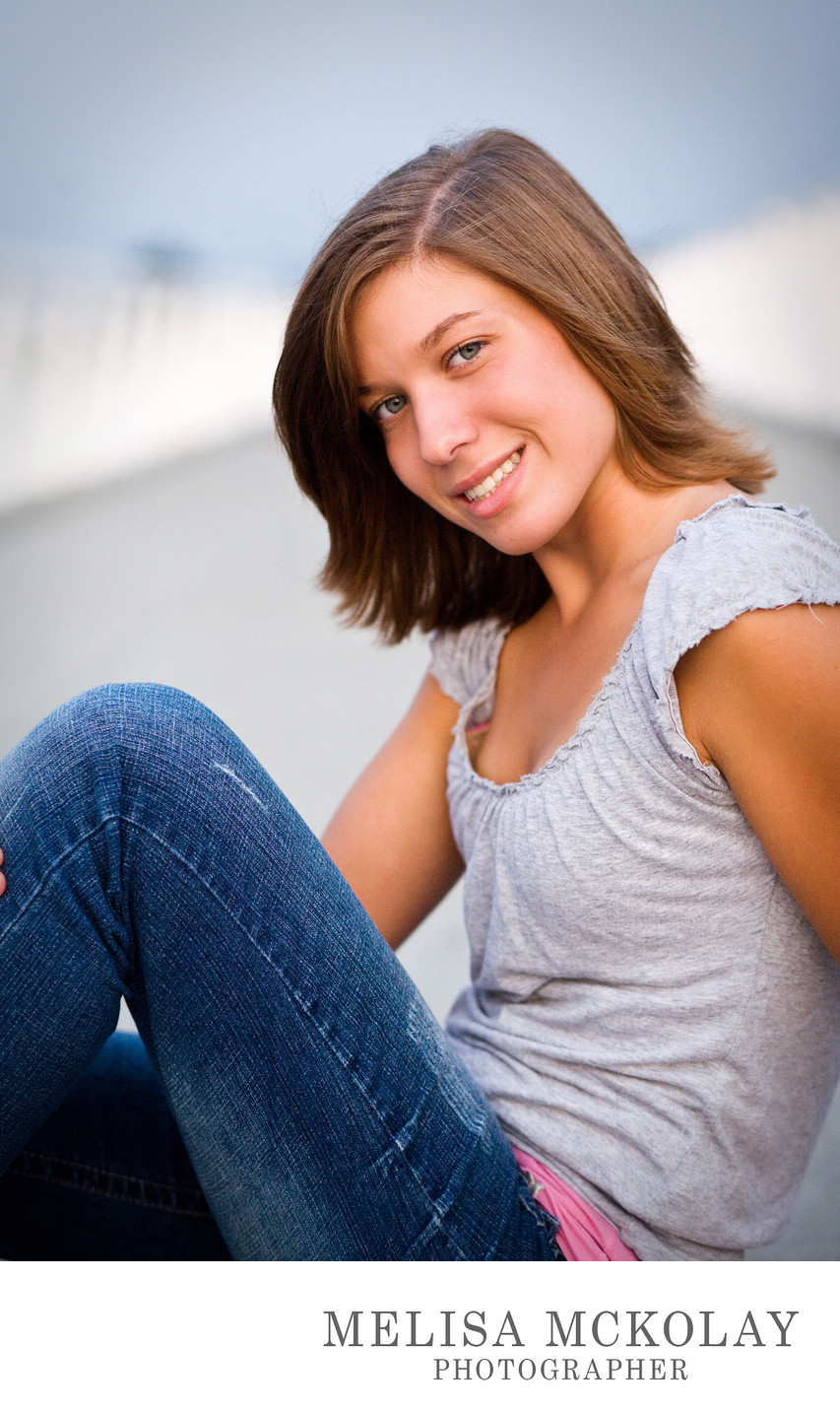 Brittany | High School Portrait Session Outdoor | TC