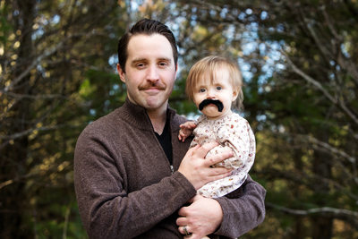 We Mustache You a Question | Family Photography | TC
