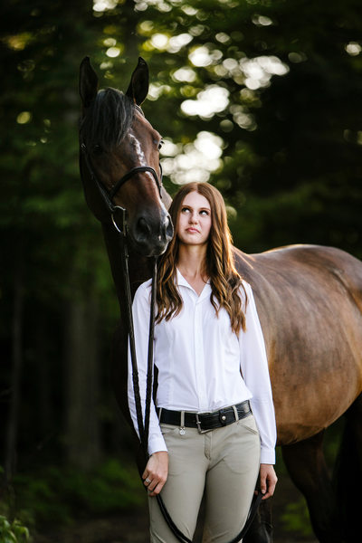 Be Good | Equestrian High School Senior Portrait | TC