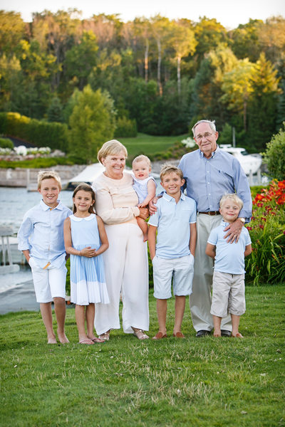 Grandkids | Family Reunion Portrait | Bay Harbor, MI