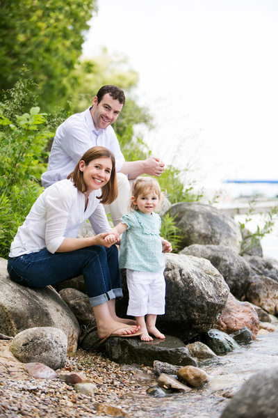 Happy Place | Family Vacation Portrait | Torch Lake, MI